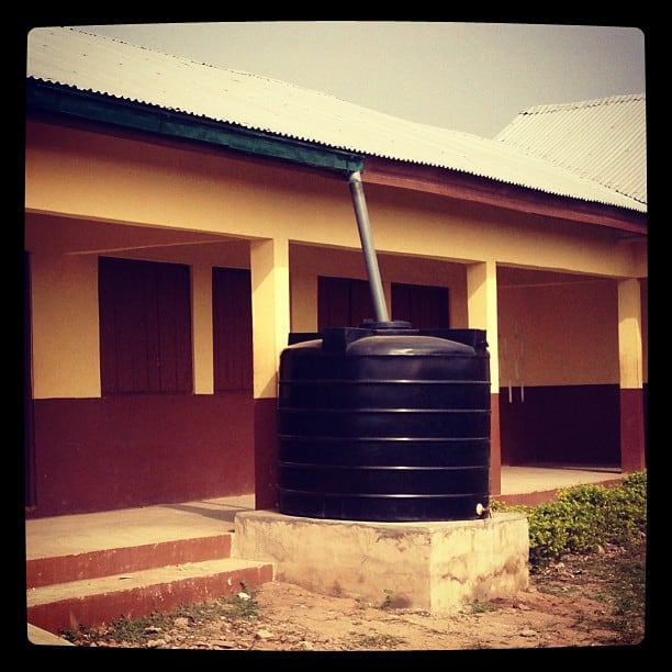 Tinkong School Toilet Project progress update from Village by Village in the Ghana