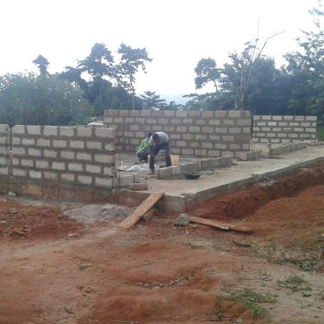 Obom Jhs Is Under Construction Villagebyvillage Ghana Building